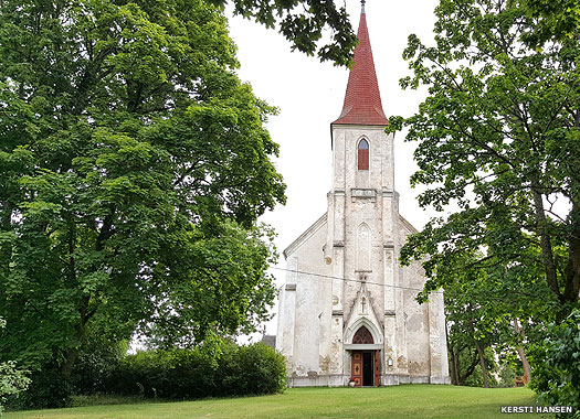 St Anna's Lutheran Church in Mustjala / Mustjala Anna kirik, Saaremaa, Estonia