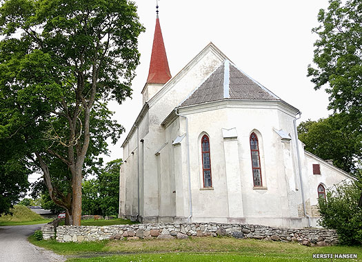 St Anna's Lutheran Church in Mustjala / Mustjala Anna kirik, Saaremaa, Estonia