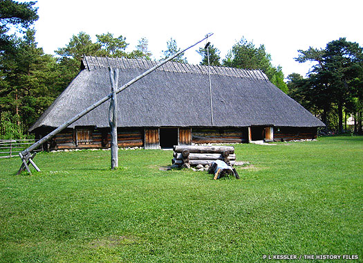 Estonian rural house
