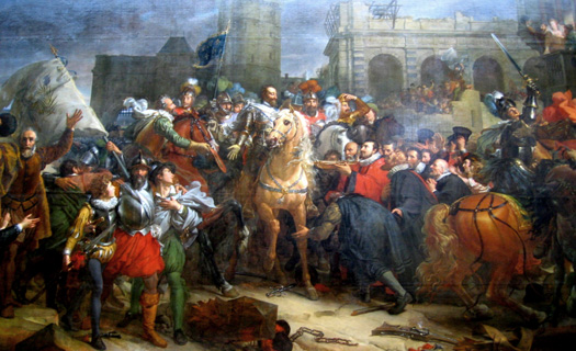 Henry IV enters Paris