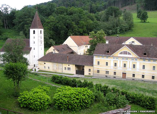 Benedictine St Paul's Abbey in the Lavanttal