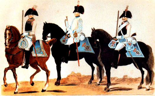 Cavalry of Landgrave Frederick II of Hessen-Kassel