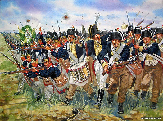 Prussians at the Battle of Jena in 1806