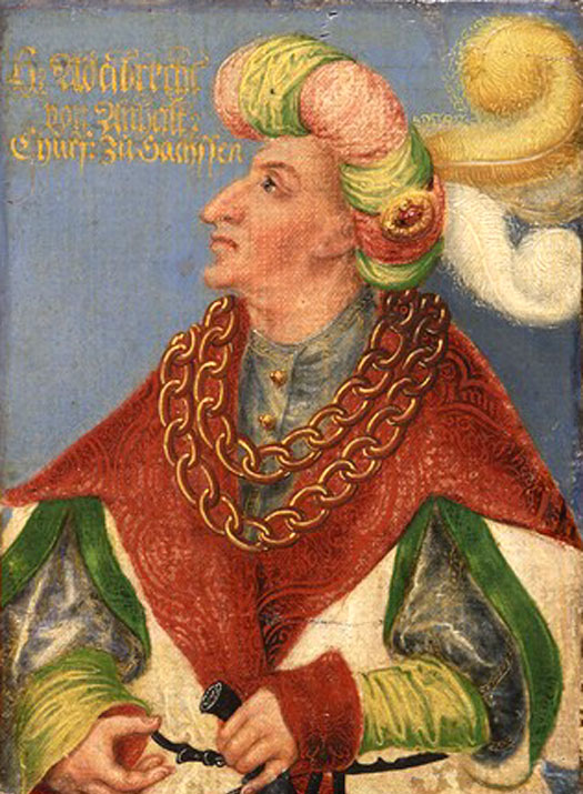 Duke Albert III (II) of Saxony 1272-1298