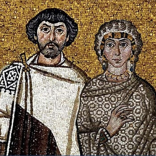 General Belisarius and his wife, Antonina