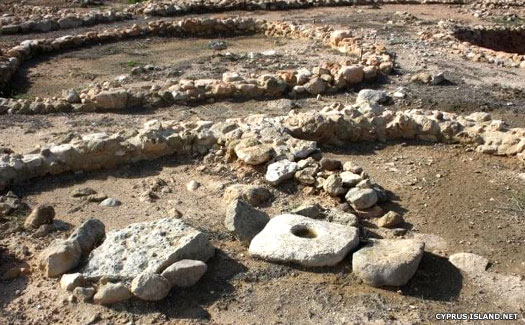 Nissia Neolithic site on Cyprus