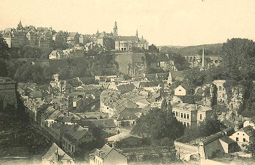 Luxembourg around 1900