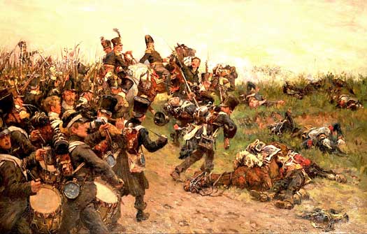 Dutch troops at Waterloo