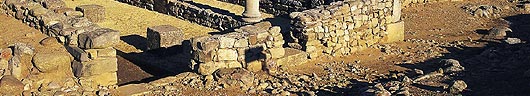 The ruins of Numantia in Iberia