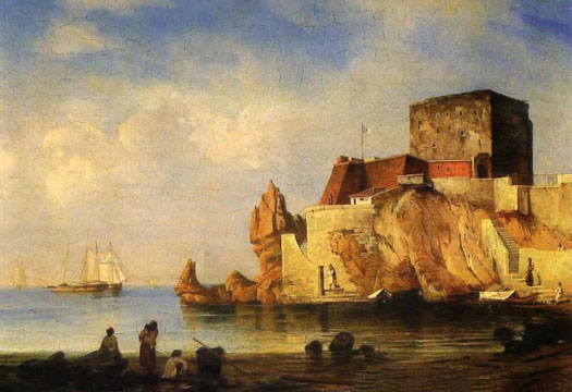 The fort at Madeira in 1845
