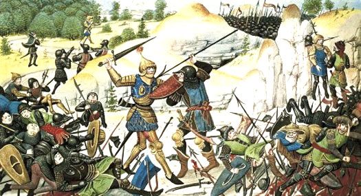 The Battle of Roncevaux Pass