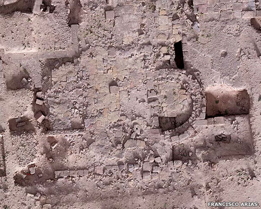Ruins of a potential Roman-era synagogue in Iberia