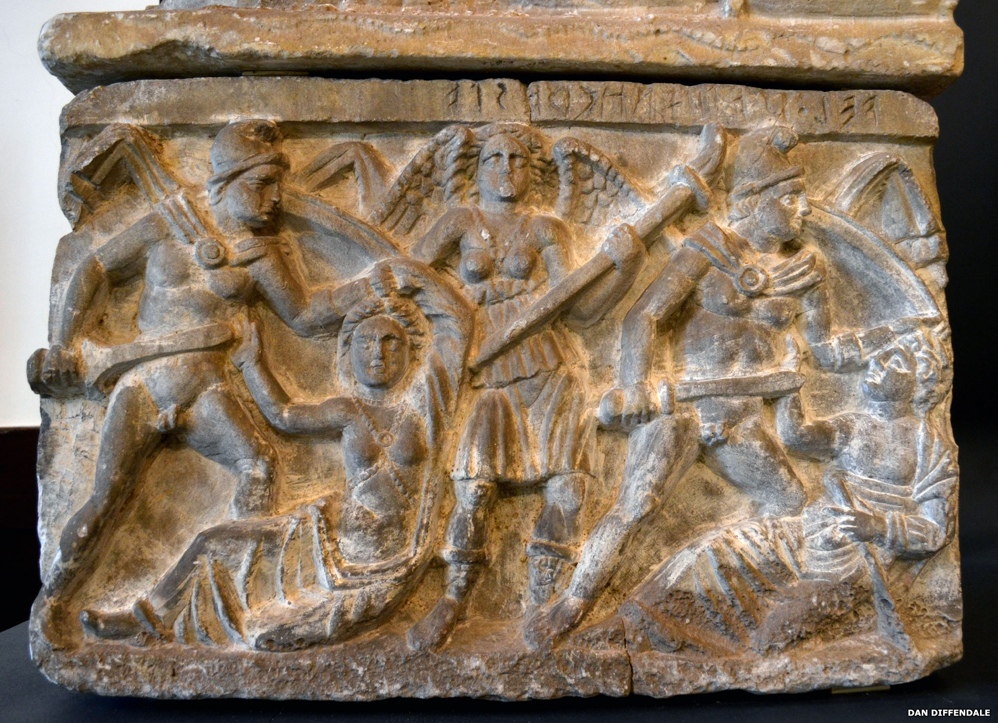 Etruscan urn