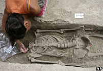 Pre-Roman skeleton