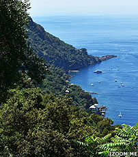 Ligurian coastline