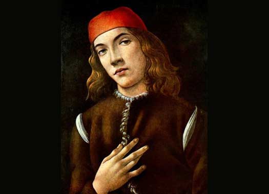 Ottaviano Maria Sforza by Botticelli