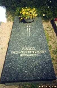 Boris Skossyreff's gravestone