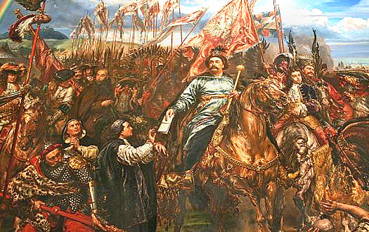 Jan Sobieski of Poland at the end of the siege of Vienna in 1683