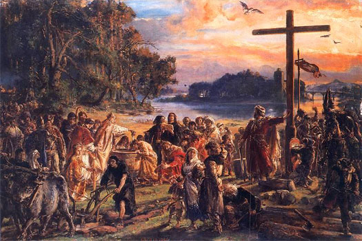 The Baptism of Poland by Jan Matejko