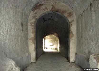 This passageway leads into the amphitheatre