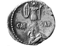 Julius Caesar victory coin