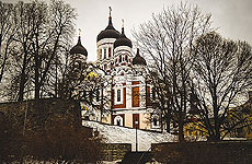 Russian Orthodox Cathedral of Alexander Nevsky, Tallinn, Estonia