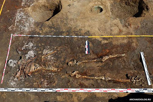 Scythian Amazon burial remains at Devitsa