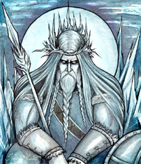 Thrymr, ruler of Jötunheimr
