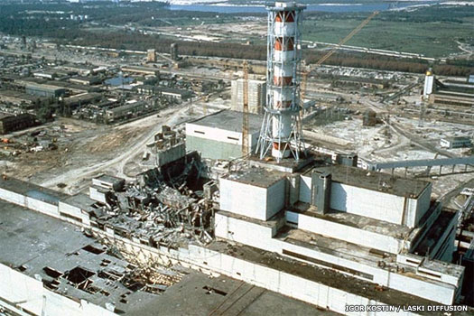 Chernobyl, a few weeks after the meltdown