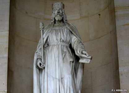 The Hall of Statues in Versailles