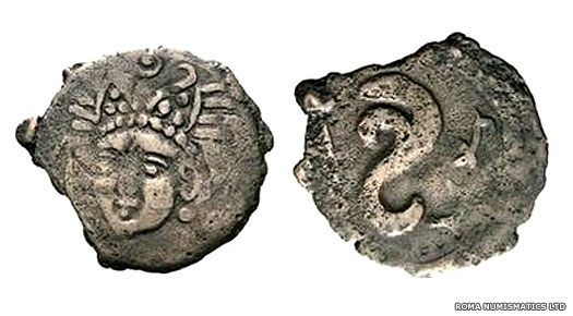 Ustrushana coin