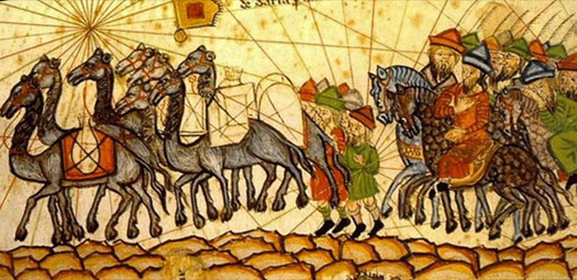Marco Polo on the Silk Road