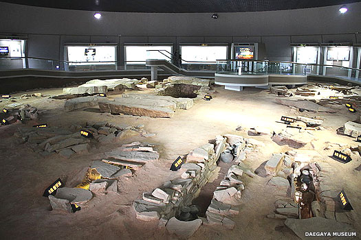 The royal tombs of Gaya, Daegaya Museum, South Korea