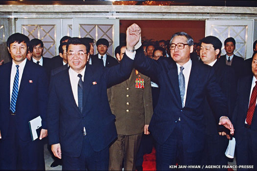 UN accession in 1991 by the two Koreas