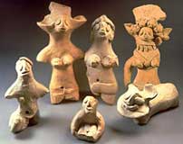 Indus Valley toy figurines