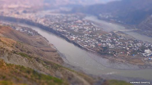River Jhelam in Pakistan