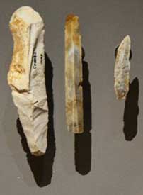 Prehistoric stone tools