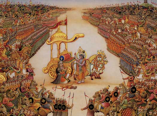 Krishna in the Mahabharata