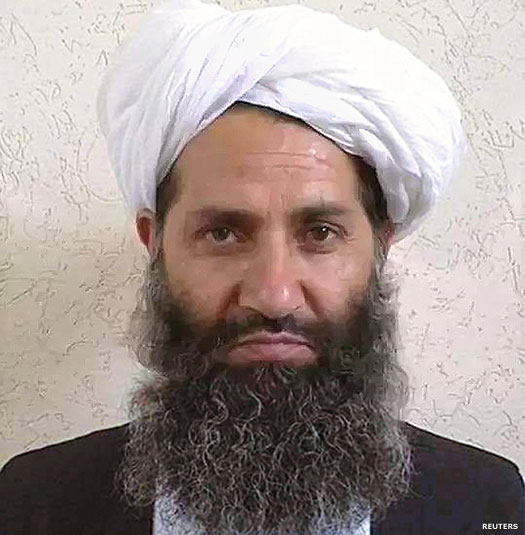 Taliban leader, Mawlawi Haibatullah Akhundzada, in 2016