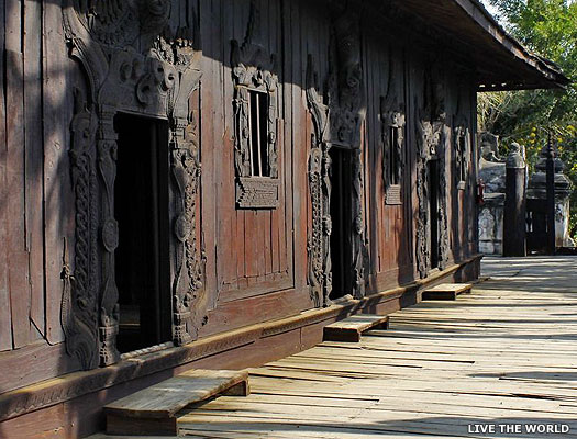 The former capital of Ava in Burma