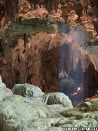 Callao cave on the island of Luzon