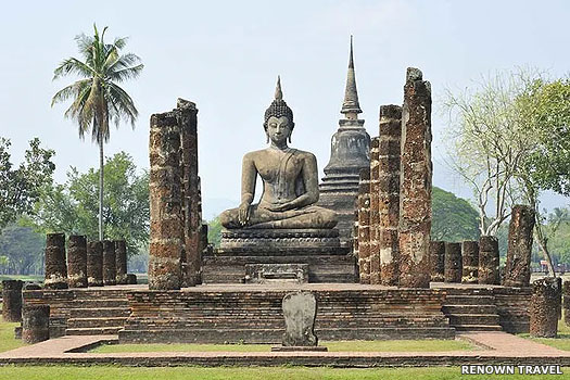Wat Mahathat in Thailand