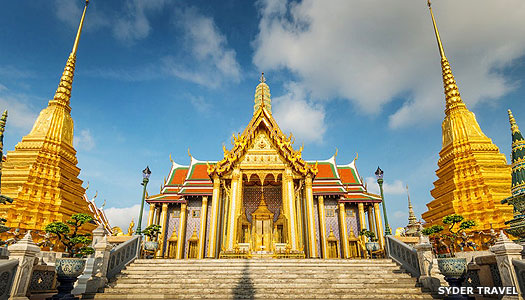 Wat Phra Kaew in Chiang Rai, Thailand