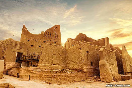 The historic site of Diriyah (Diriyya), the first Saudi capital