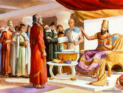 Daniel faces Darius the Mede