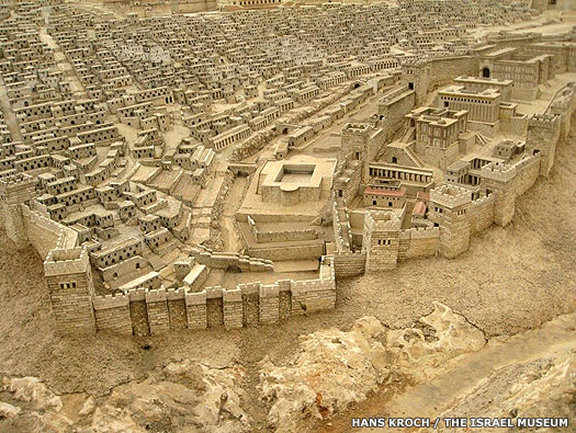 Model of Jerusalem in the first century AD