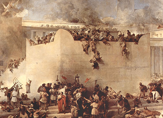 The Roman destruction of Jerusalem