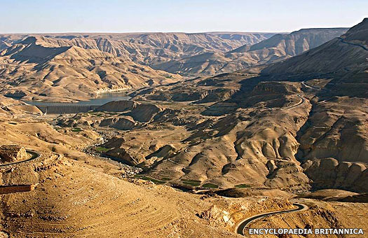 The Jordan rift valley