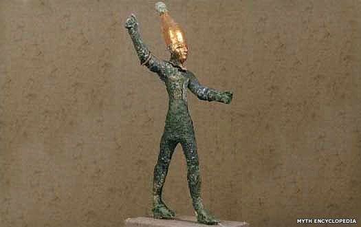 Canaanite bronze figure