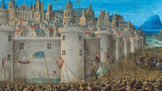The siege of Antioch in 1098